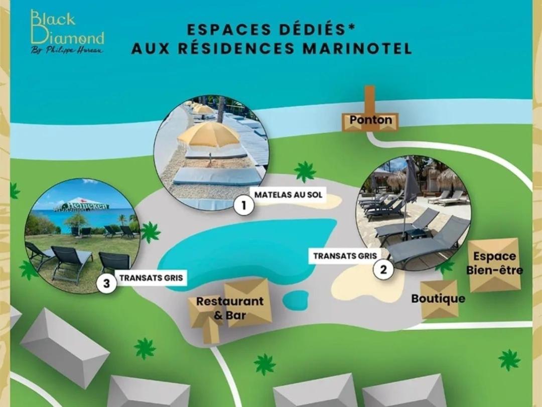 Perle Marine Diamant Apartamento Le Diamant Exterior foto